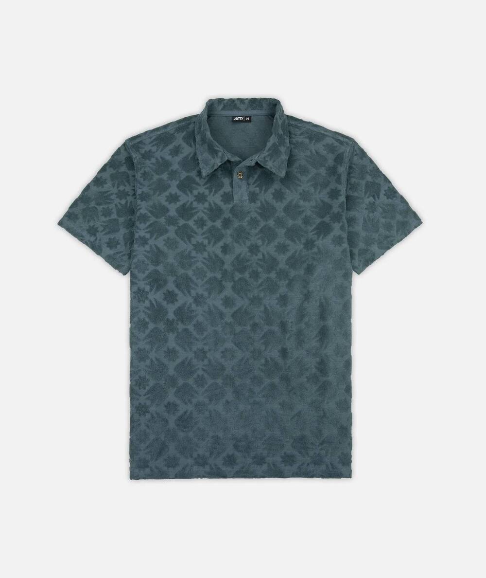 NEW JETTY men's manahawkin polo shirt in navy
